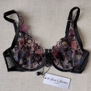 Victoria’s Secret Luella Floral Lace Bra